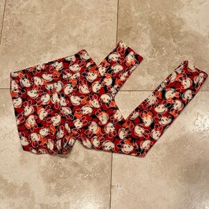 LuLaRoe Mickey Mouse Leggings